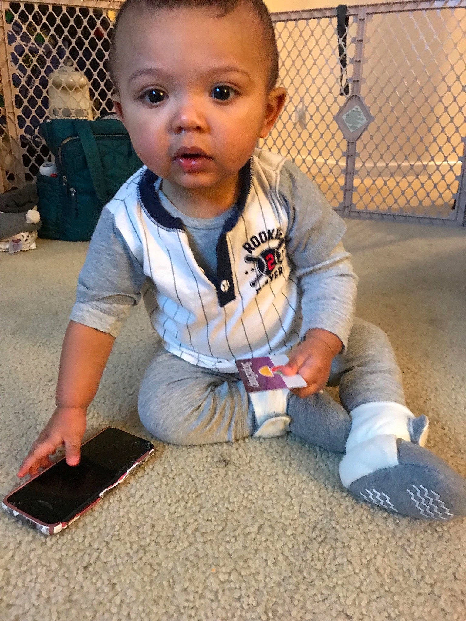 Jadyn joined the competition — help win amazing prizes! adaptation, baby, cheek, child, face, head, person, play, sitting, skin, smile, toddler