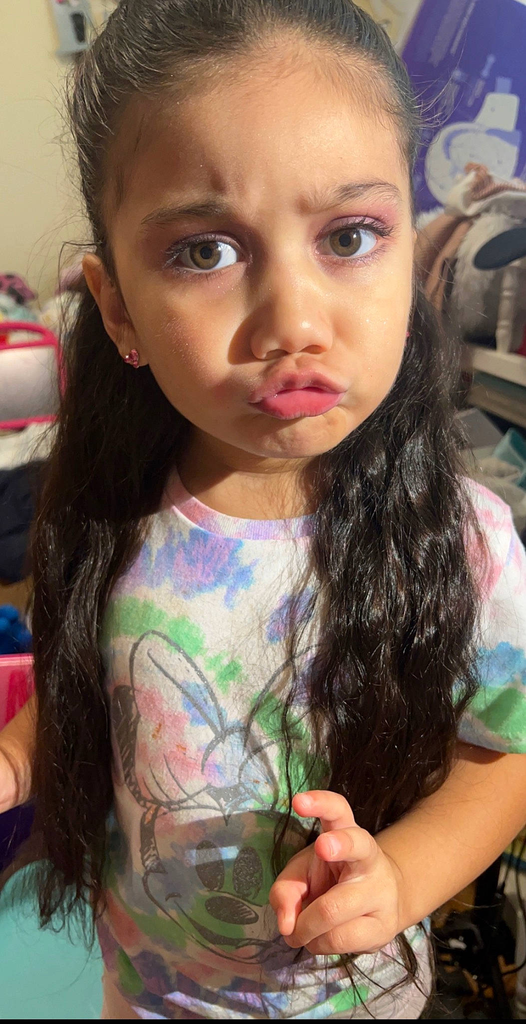 Emmalyn is registered to the contest to win money with this photo: cheek, child, chin, eye, eyebrow, eyelash, finger, forehead, fun, hairstyle, happy, head, iris, lip, mouth, neck, nose, person, skin, summer