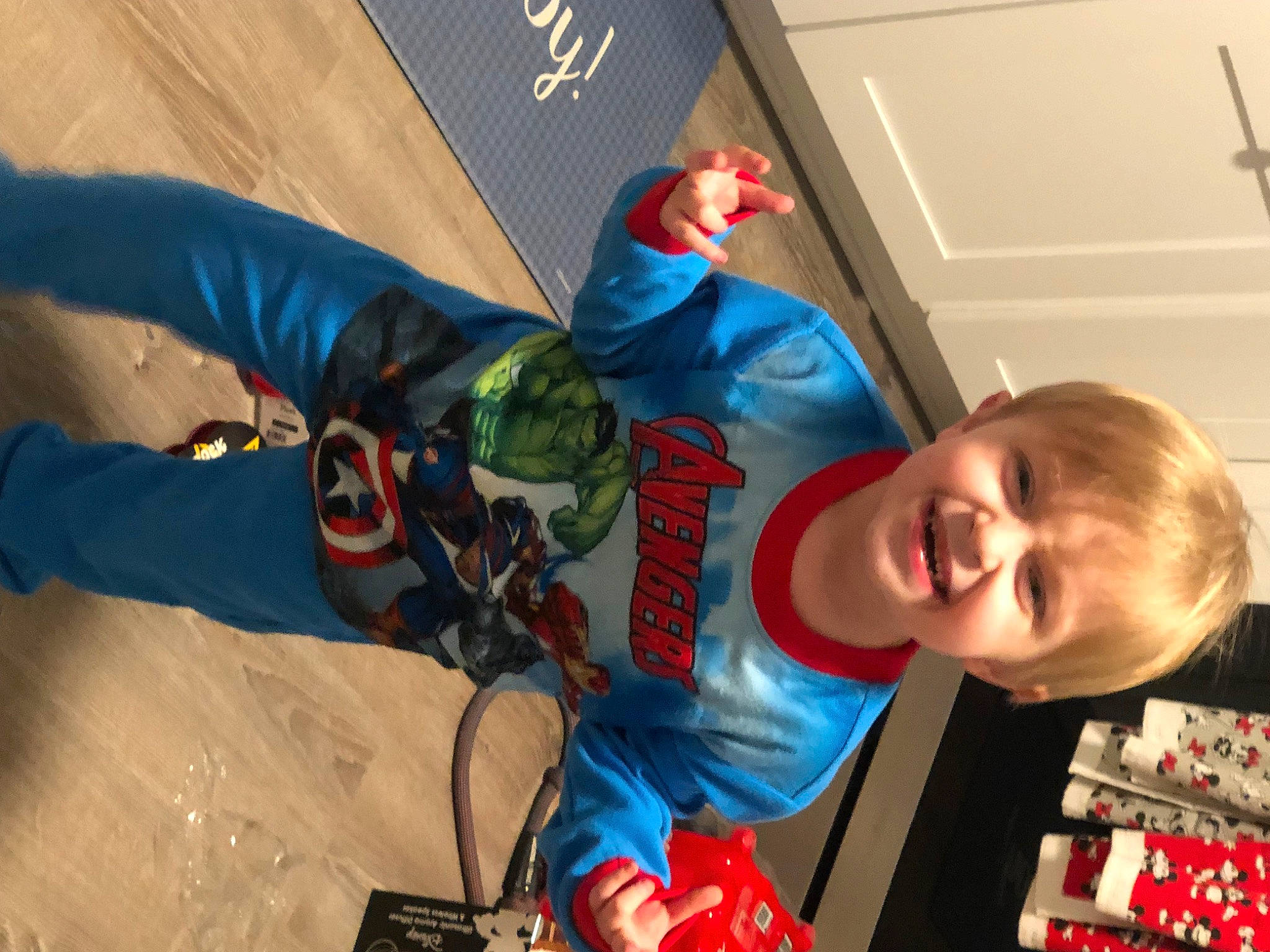 Ayden is registered to the contest to win money with this photo: adventure, baby, boot, carmine, child, electric_blue, fictional_character, fun, happy, holiday, joy, leisure, person, personal_protective_equipment, play, smile, t_shirt, toddler, toy