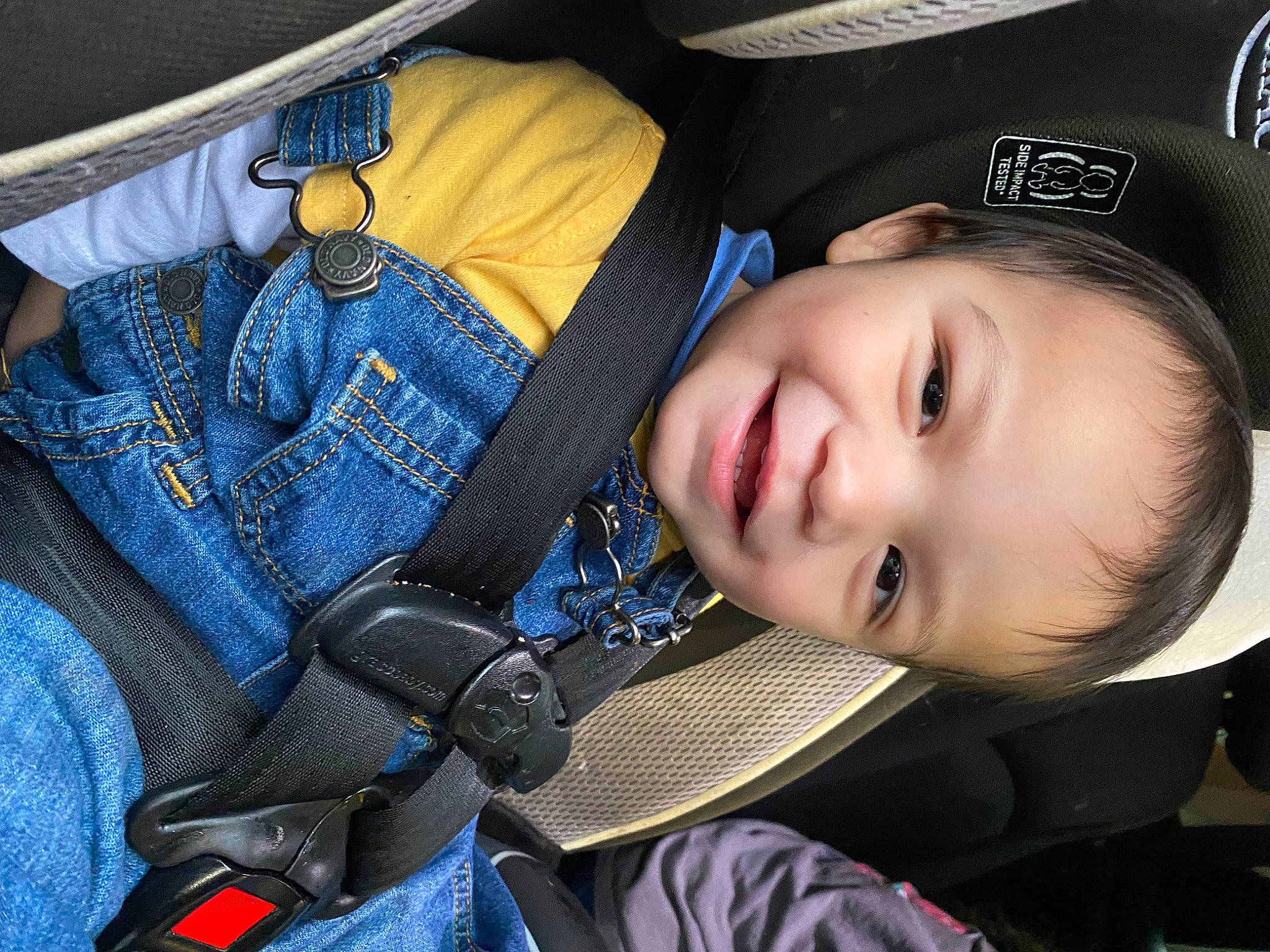 Niko joined the competition — help win amazing prizes! auto_part, baby, beauty, blue, car_seat, cheek, child, clothing, comfort, cool, denim, electric_blue, flash_photography, hat, joy, pattern, person, product, sleeve, smile
