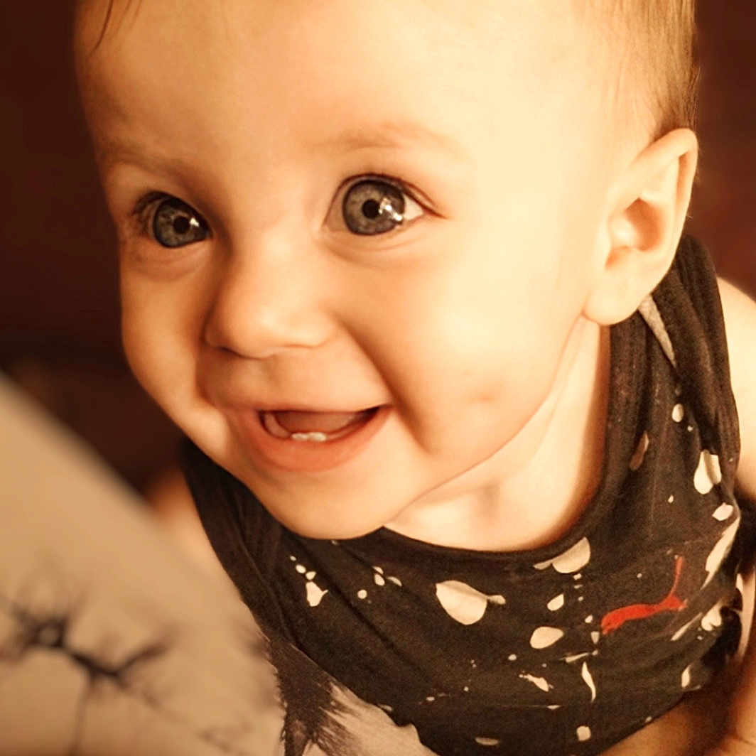 Southern joined the competition — help win amazing prizes! accessories, baby, babylaughing, bodypart, bracelet, earring, face, finger, hand, happy, head, jewelry, laughing, necklace, person, photography, portrait, skin, smile, tattoo