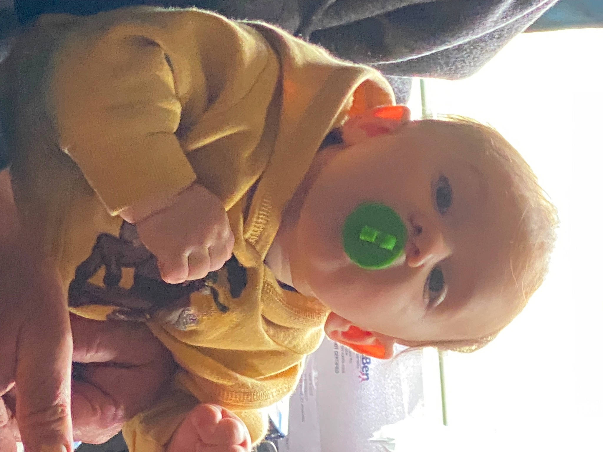 Hunter joined the competition — help win amazing prizes! baby, baby_products, cheek, child, food, fun, happy, head, leisure, nose, person, smile, stuffed_toy, toddler, toy, tree, vacation, wood