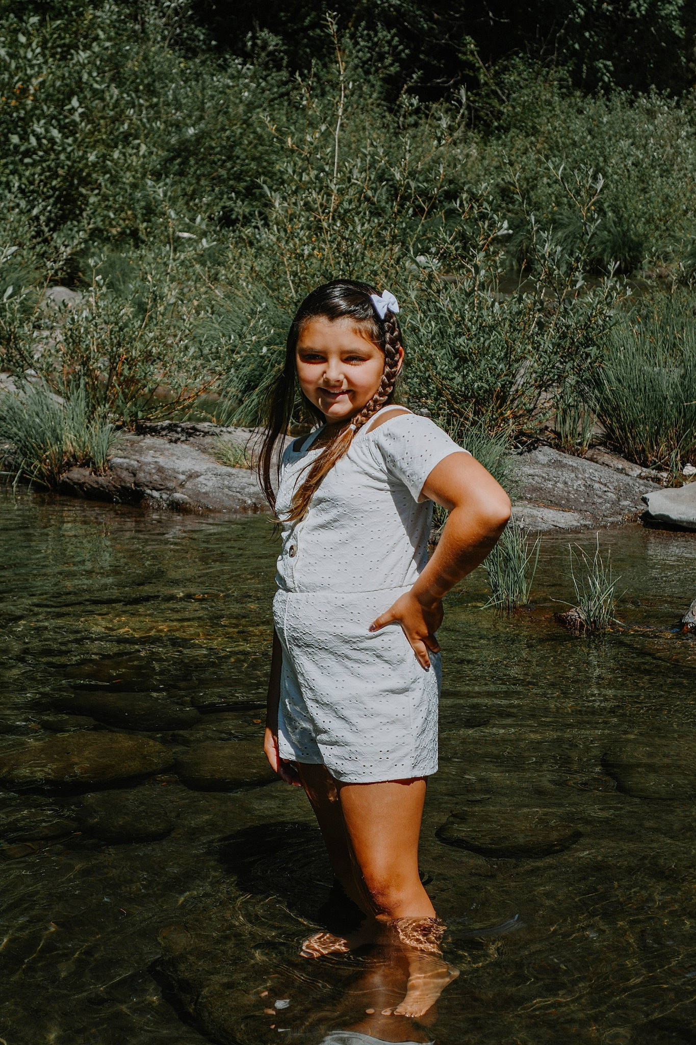 Dahlia joined the competition — help win amazing prizes! adaptation, beauty, black_hair, forest, fun, happy, joy, jungle, leisure, person, photography, rainforest, river, smile, stream, tree, vacation, water, watercourse