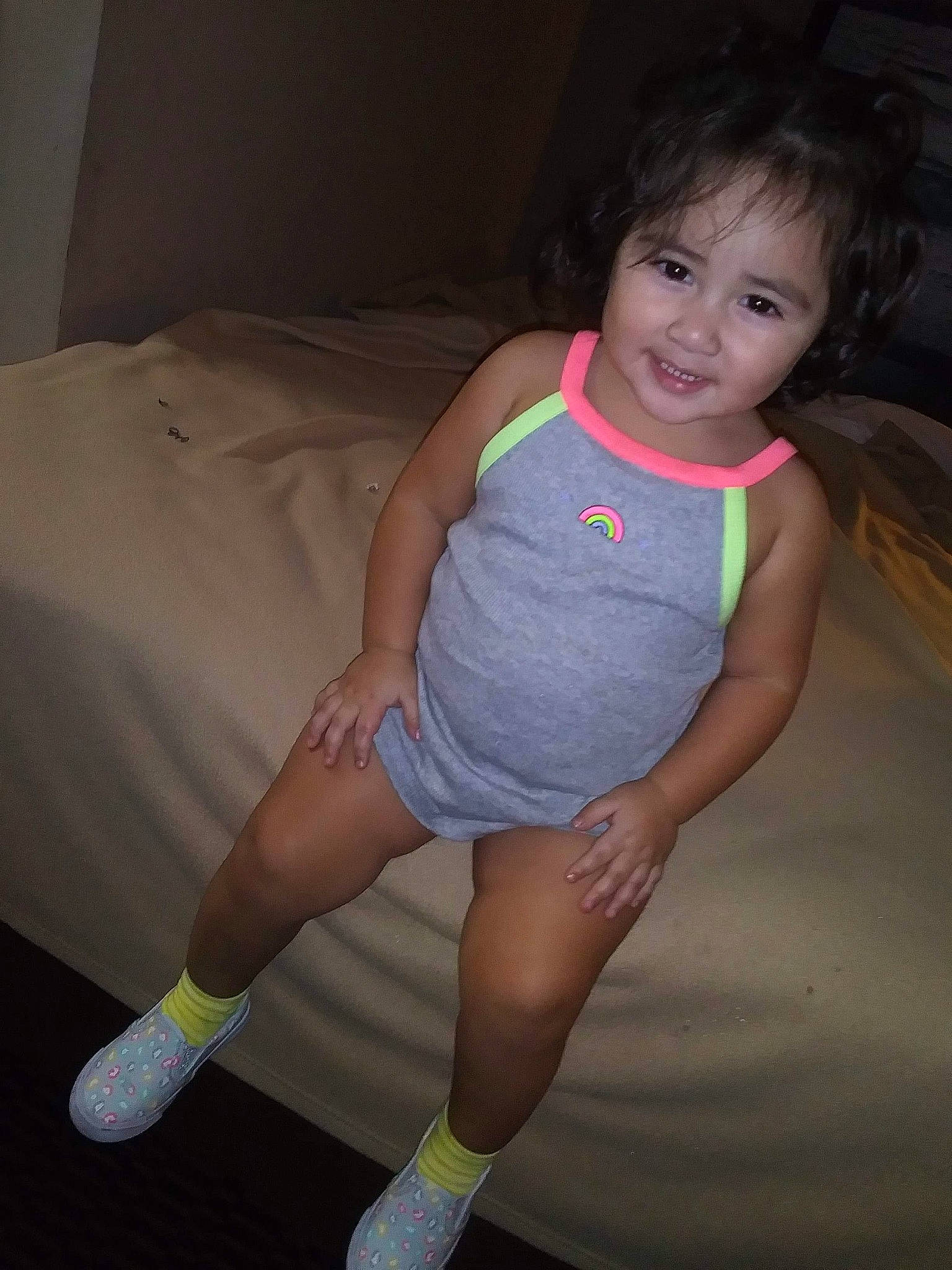 Nairobi joined the competition — help win amazing prizes! active_tank, ankle, baby_toddler_clothing, calf, child, child_model, eye, foot, human_leg, joint, joy, knee, lap, mouth, person, pink, sock, thigh, throat, toddler