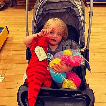 Joshua joined the competition — help win amazing prizes! beauty, chair, child, comfort, fun, happy, head, lap, person, photograph, product, riding_toy, shipping_box, sitting, snapshot, tire, toddler, toy, vehicle, wheel