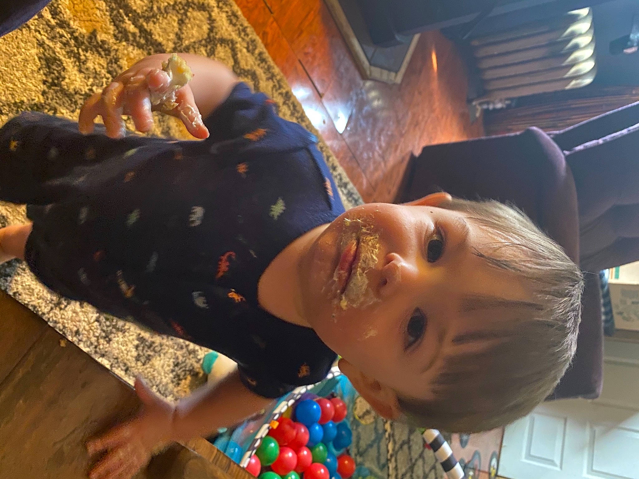 Noah joined the competition — help win amazing prizes! baby, child, eyewear, flooring, fun, glasses, happy, human, leisure, mouth, pattern, person, play, room, smile, sunglasses, toddler, toy, tree, vacation