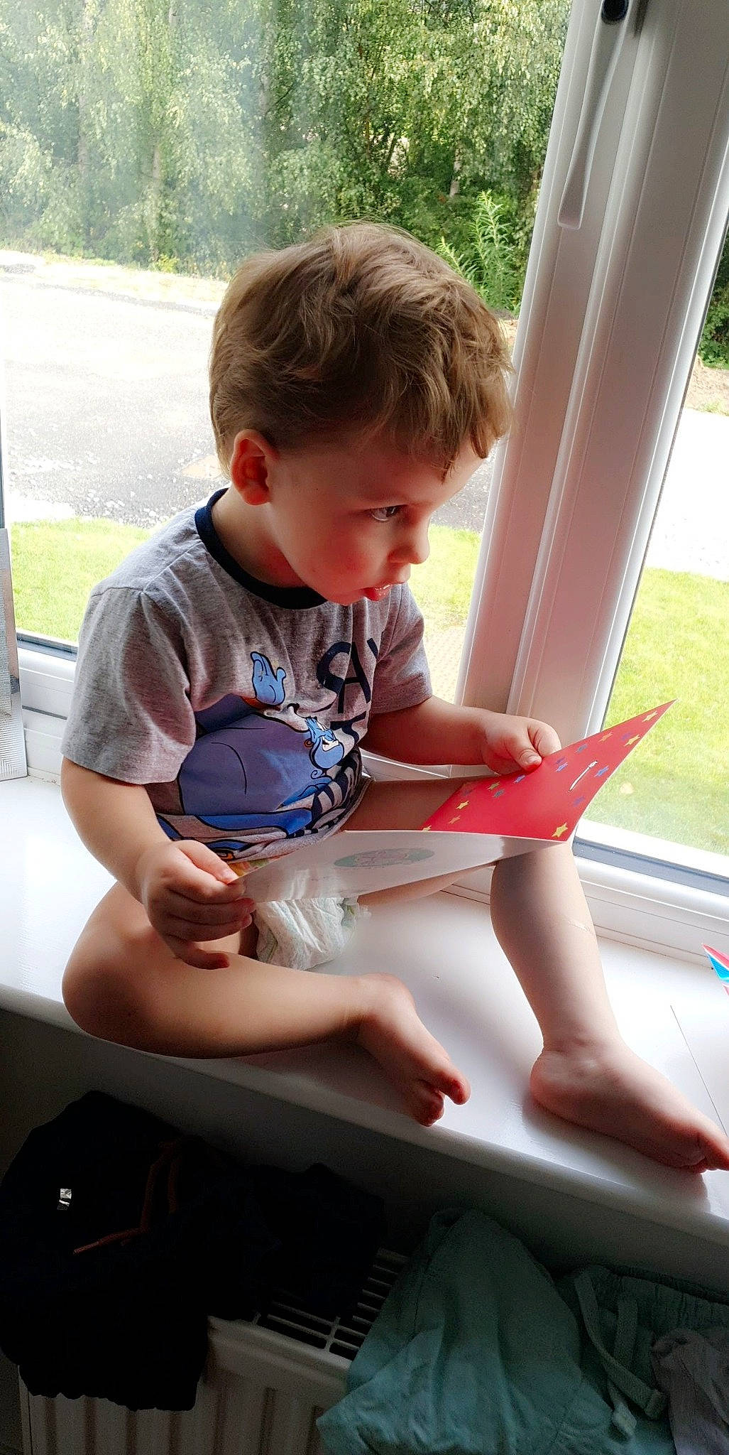Oliver Matthew Smith joined the competition — help win amazing prizes! child, person, play, reading, sitting, toddler