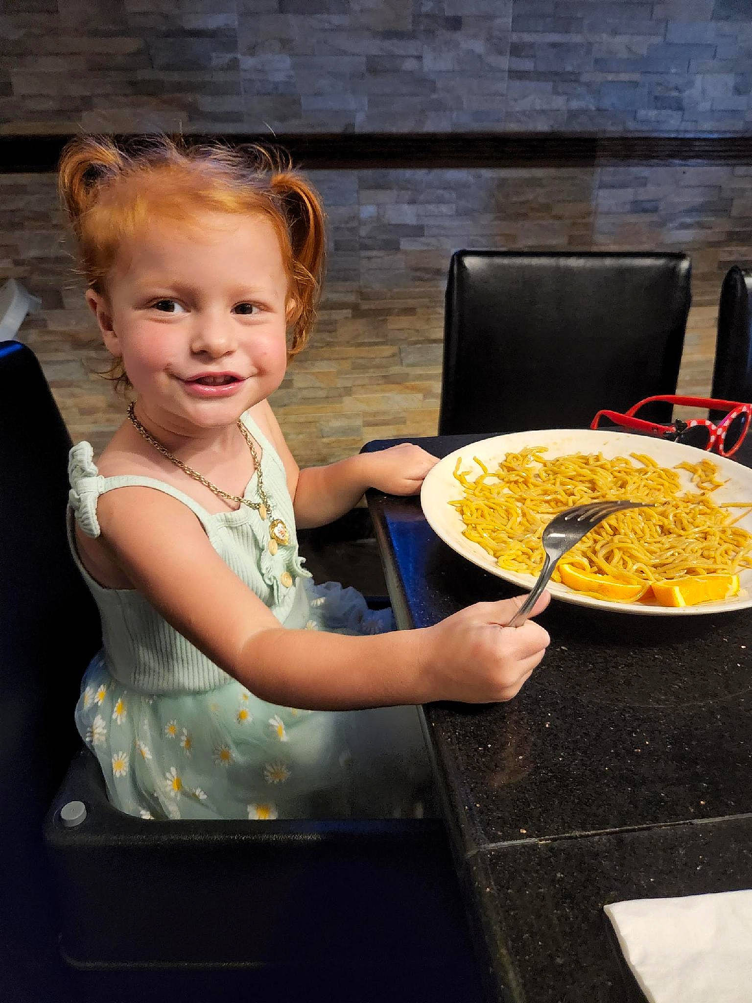 Marianna is registered to the contest to win money with this photo: chair, comfort_food, cooking, cuisine, dish, fast_food, food, food_craving, happy, ingredient, joy, leisure, person, plate, recipe, recreation, sharing, sitting, smile, table