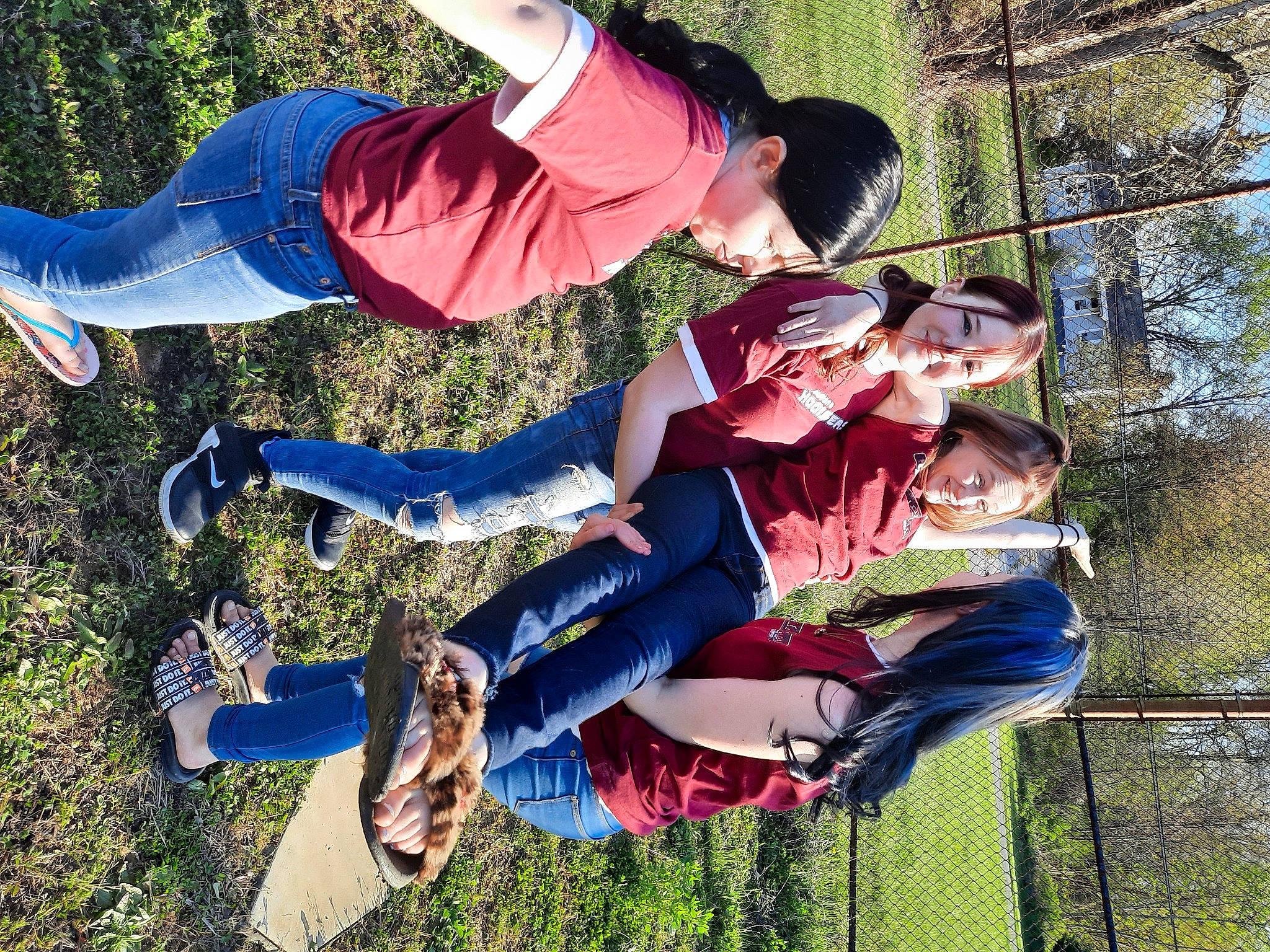 Faith is registered to the contest to win money with this photo: child, fun, joy, leisure, person, plant, tree