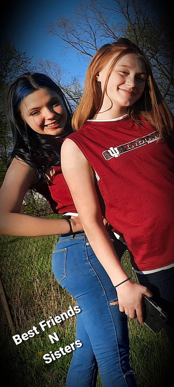 Faith joined the competition — help win amazing prizes! abdomen, beauty, jeans, joy, long_hair, person, photo_shoot, photography, smile, t_shirt, trunk