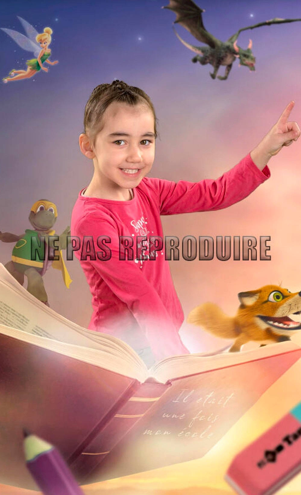 Illyana participe au concours pour gagner de l'argent avec cette photo : advertising, animation, child, fictional_character, finger, font, fun, gesture, graphic_design, graphics, happy, joy, leisure, logo, magenta, person, recreation, smile, t_shirt, toddler