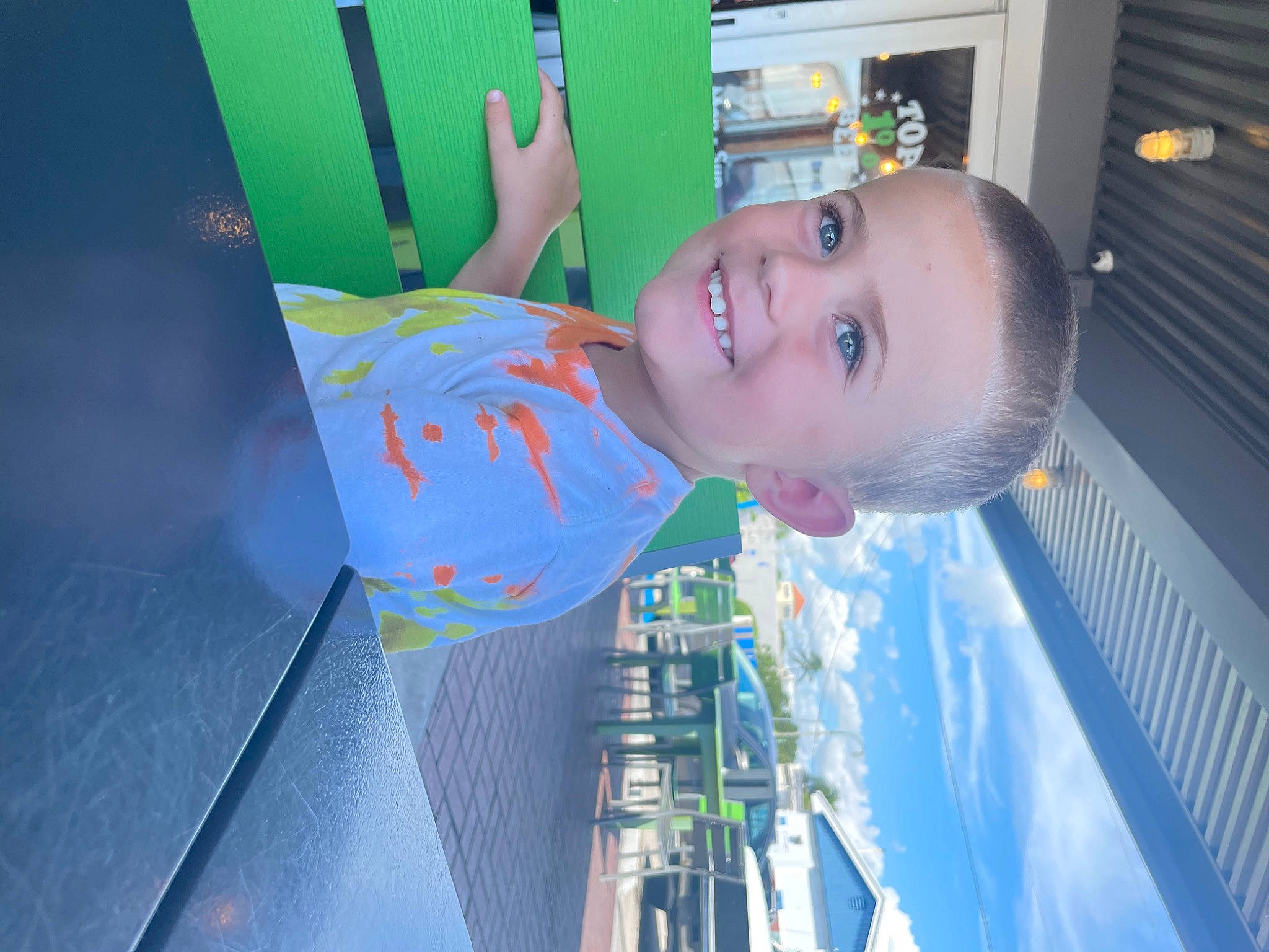 Carter joined the competition — help win amazing prizes! baby, child, electric_blue, fun, happy, joy, leisure, line, person, recreation, sky, smile, toddler, vacation, water