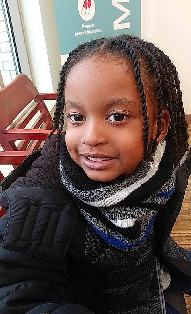 Iy'Kease is registered to the contest to win money with this photo: beauty, black_hair, blue, cheek, child, cornrows, eye, eyebrow, face, forehead, hair, hairstyle, head, joy, lip, neck, nose, person, scarf, skin