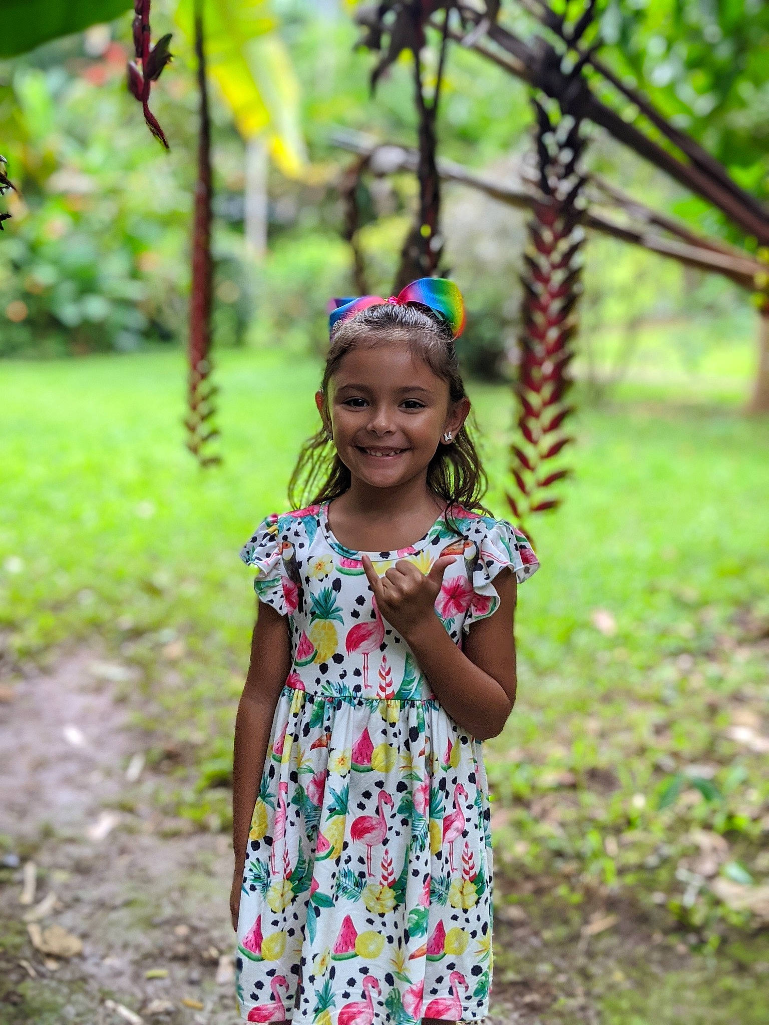 Milah joined the competition — help win amazing prizes! adaptation, botany, child, dress, fun, grass, green, hair_accessory, happy, joy, leaf, pattern, people, person, photography, plant, smile, summer, toddler, tree