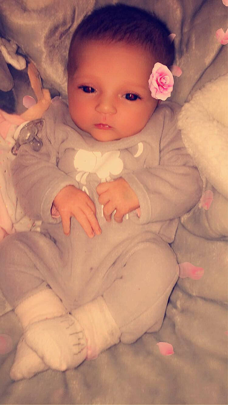 Lucy a rejoint le concours — aidez-le/la à gagner de superbes lots ! baby, cheek, child, eye, face, head, iris, lip, nose, person, pink, skin, toddler