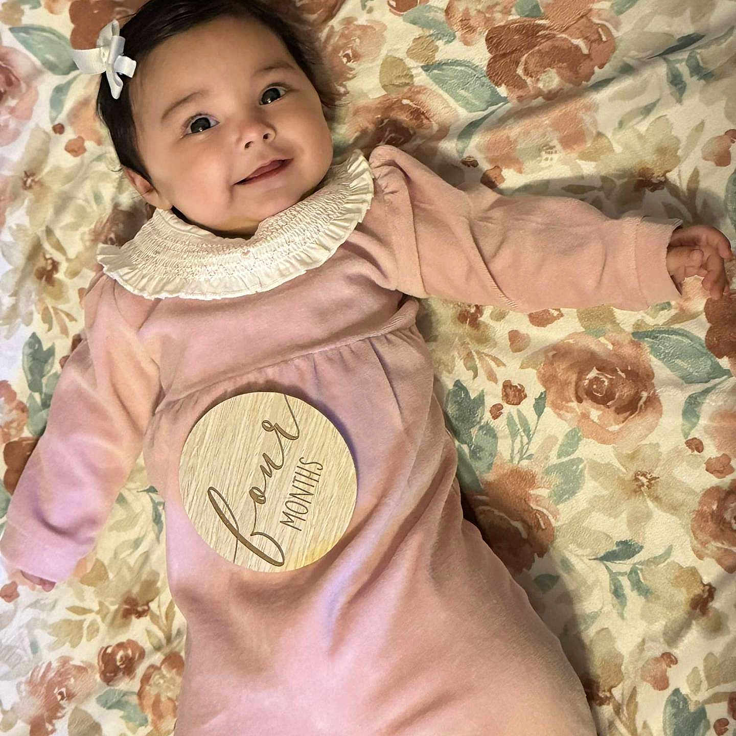 Kali joined the competition — help win amazing prizes! baby, blackhair, blanket, clothing, cushion, face, hair, happy, head, homedecor, longsleeve, number, person, photography, portrait, sitting, sleeve, smile, symbol, text