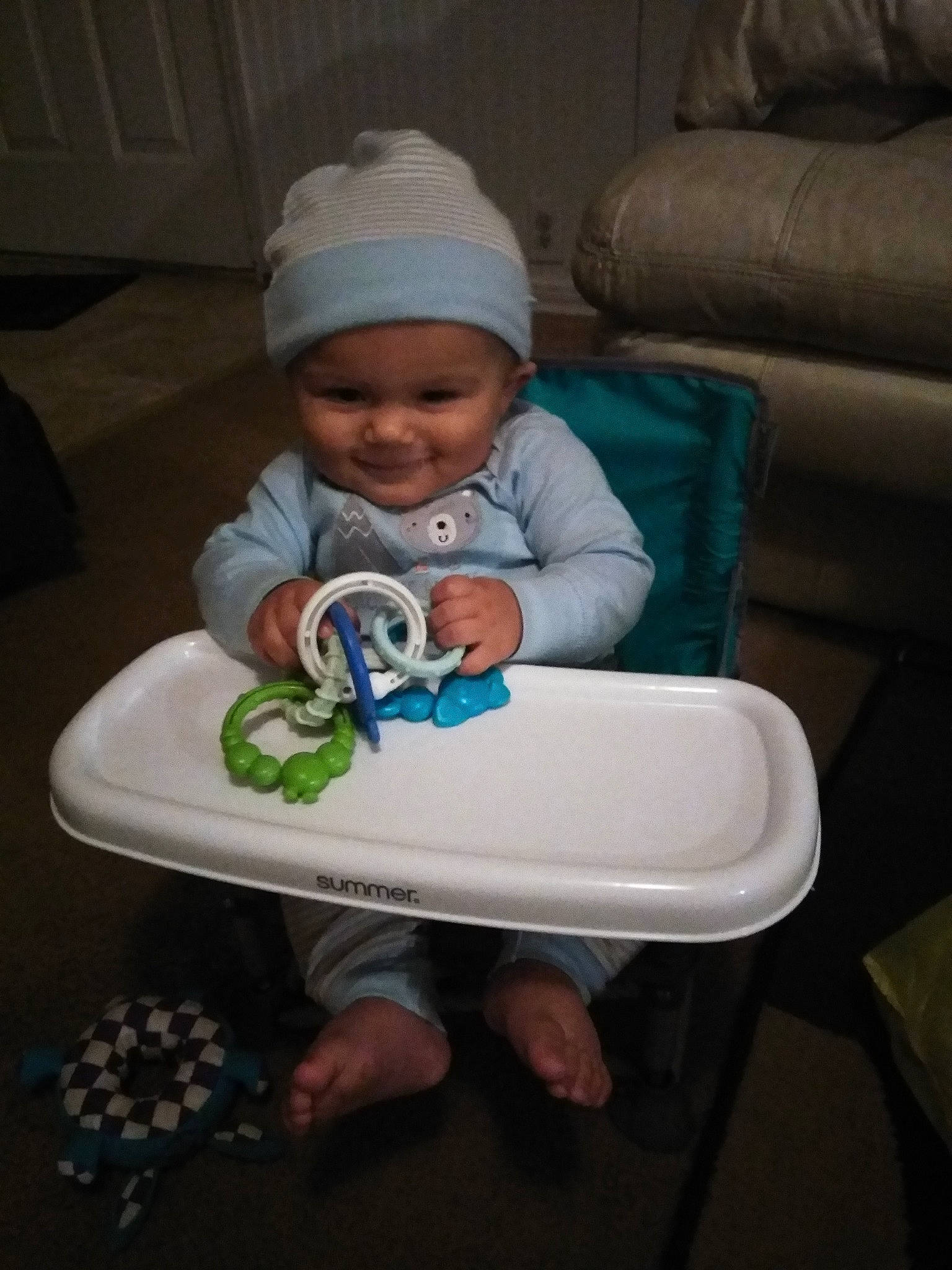 Kingstin is registered to the contest to win money with this photo: child, headwear, joy, person, plumbing_fixture, product, toddler