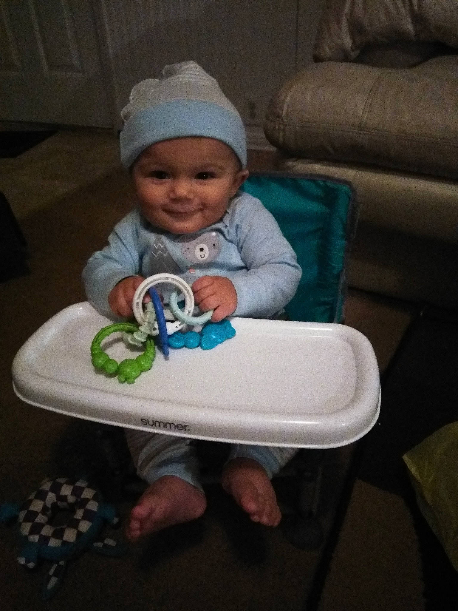 Kingstin is registered to the contest to win money with this photo: child, day, headwear, joy, person, plumbing_fixture, product, toddler