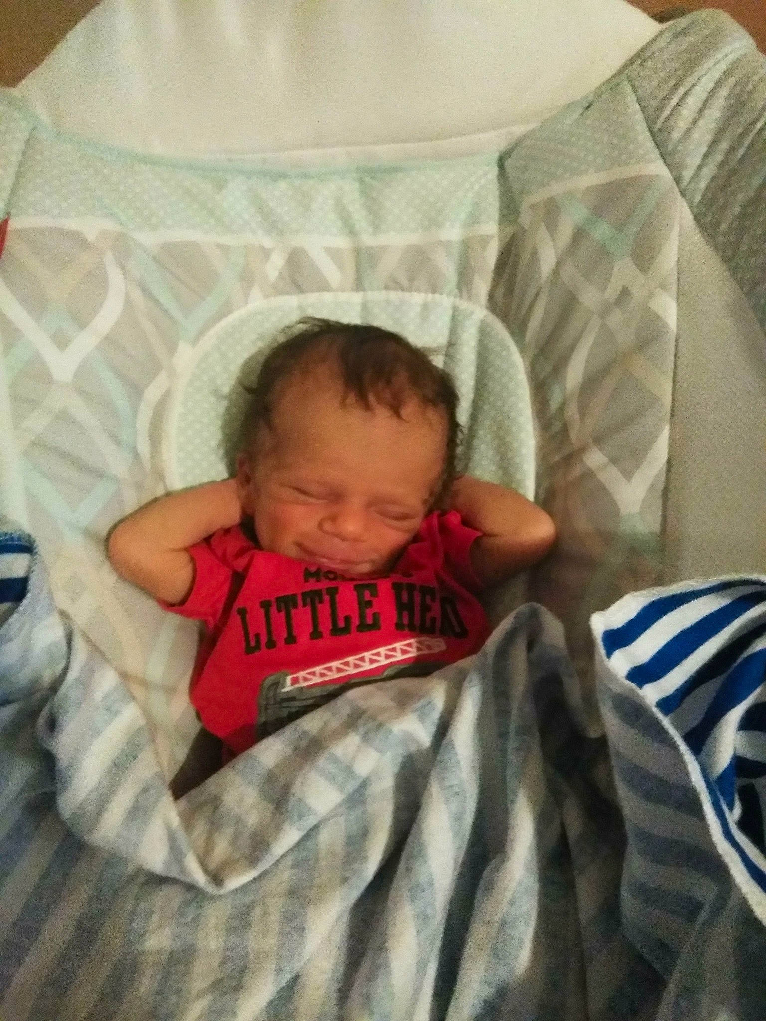 Kingstin joined the competition — help win amazing prizes! arm, child, day, fun, infant, nap, person, product, sitting, sleep, toddler