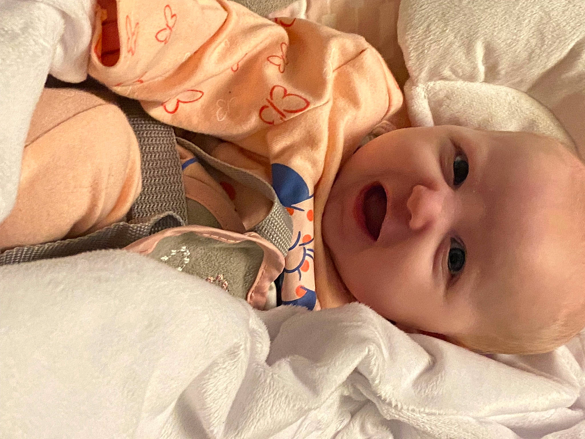 Natalia joined the competition — help win amazing prizes! baby, baby_toddler_clothing, bedtime, cheek, child, chin, comfort, eye, eyebrow, eyelash, iris, linens, lip, mammal, mouth, nose, person, skin, textile, toddler