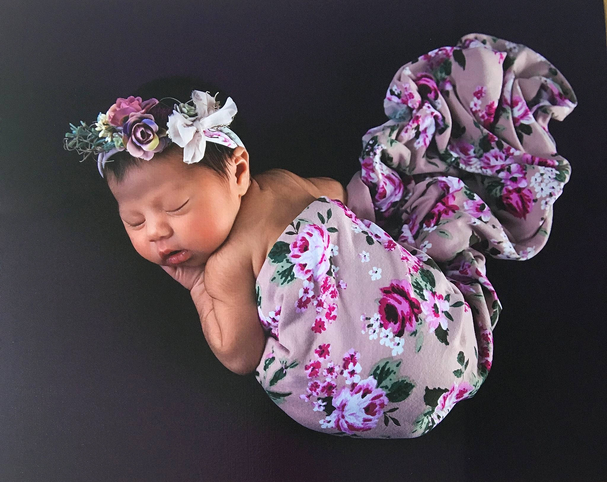 Rosa joined the competition — help win amazing prizes! child, cut_flowers, flower, flower_arranging, hair_accessory, headgear, headpiece, jewellery, lilac, person, petal, pink, plant, purple