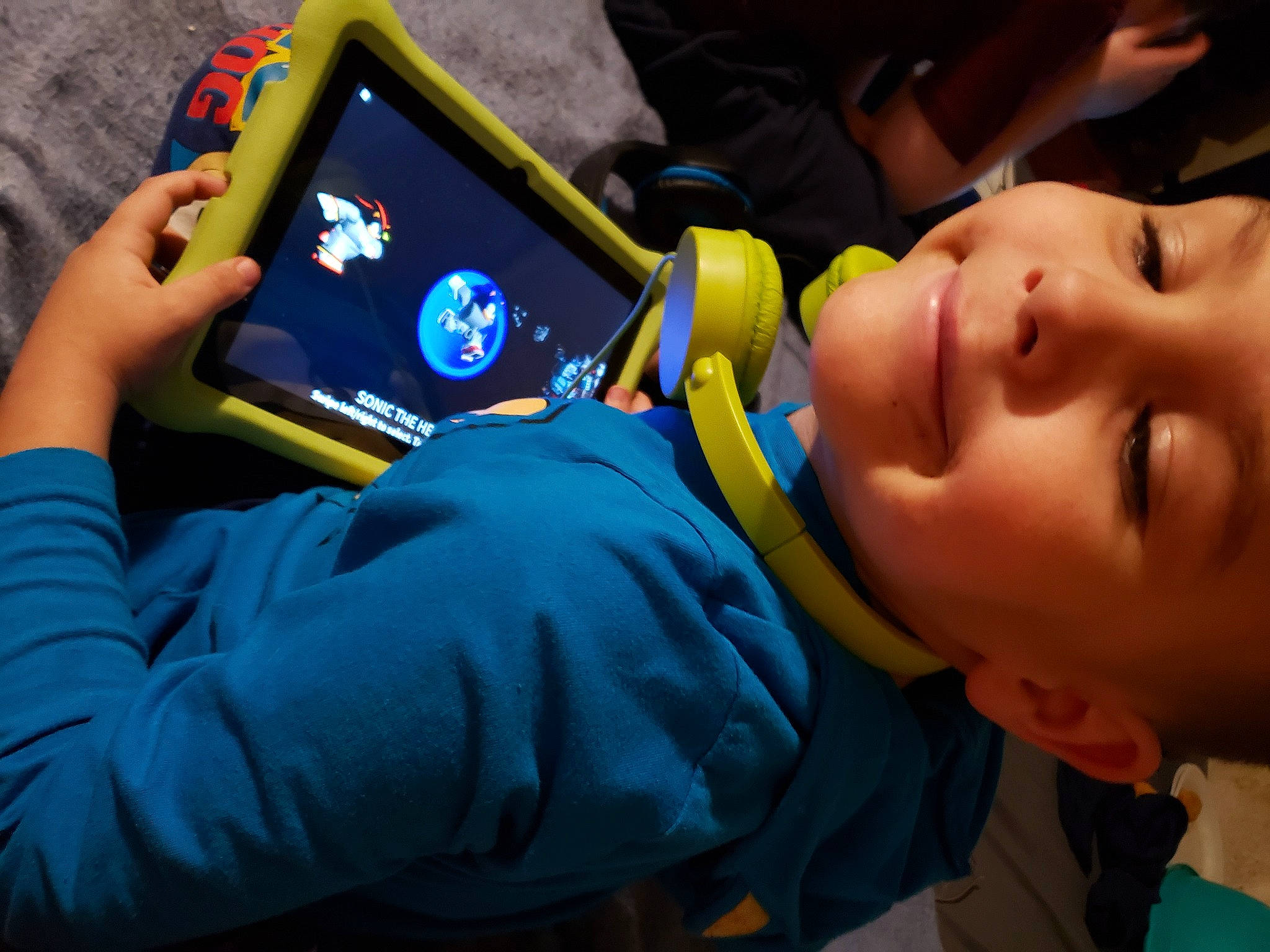 Karsen joined the competition — help win amazing prizes! cheek, child, communication_device, computer, display_device, electronic_device, electronics, gadget, gamer, games, headwear, learning, mobile_device, multimedia, nail, operating_system, person, personal_computer, tablet_computer, technology