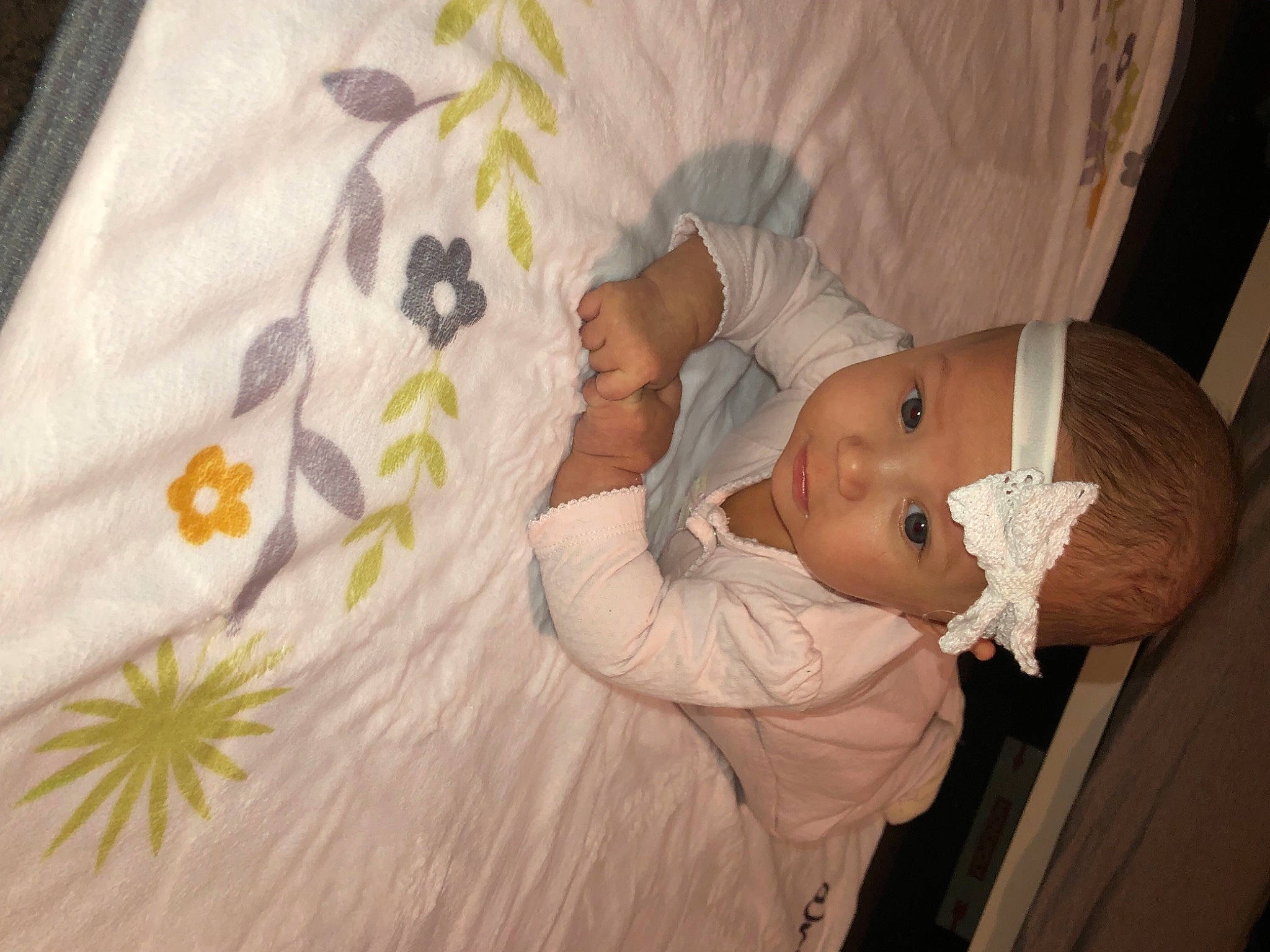 Lucia joined the competition — help win amazing prizes! art, baby, baby_products, baby_toddler_clothing, bed, bedding, child, comfort, finger, headwear, linens, pattern, person, plant, product, room, skin, textile, toddler, tree