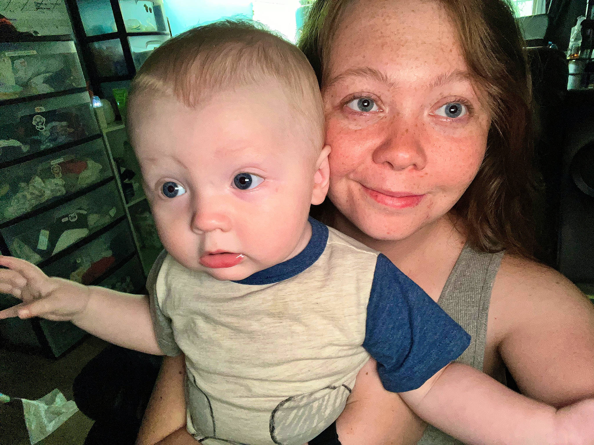 Colter joined the competition — help win amazing prizes! arm, baby_toddler_clothing, cheek, chin, ear, eyebrow, facial_expression, finger, gesture, hair, hand, happy, iris, joy, mouth, muscle, nose, organ, person, skin