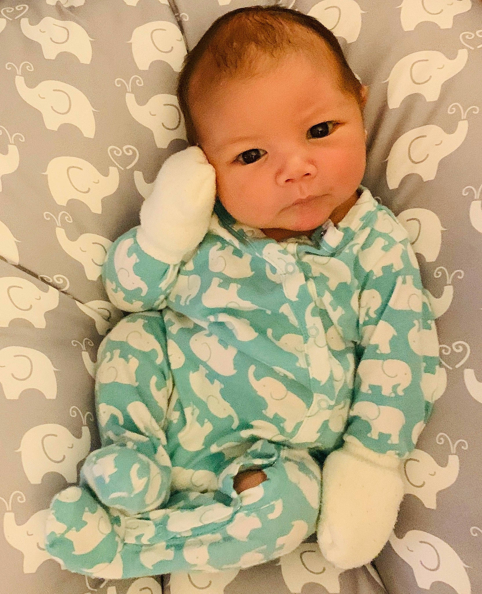 Jovan joined the competition — help win amazing prizes! baby, baby_products, baby_toddler_clothing, cheek, child, design, head, outerwear, pattern, person, product, skin, sleeve, toddler