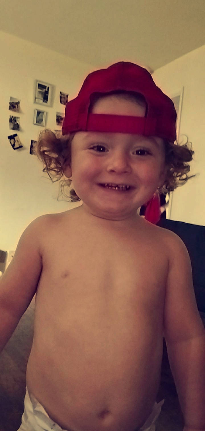 Kyle is registered to the contest to win money with this photo: abdomen, cheek, chest, child, chin, fashion_accessory, forehead, fun, happy, headgear, headwear, joy, lip, mouth, muscle, neck, nose, organ, person, personal_protective_equipment