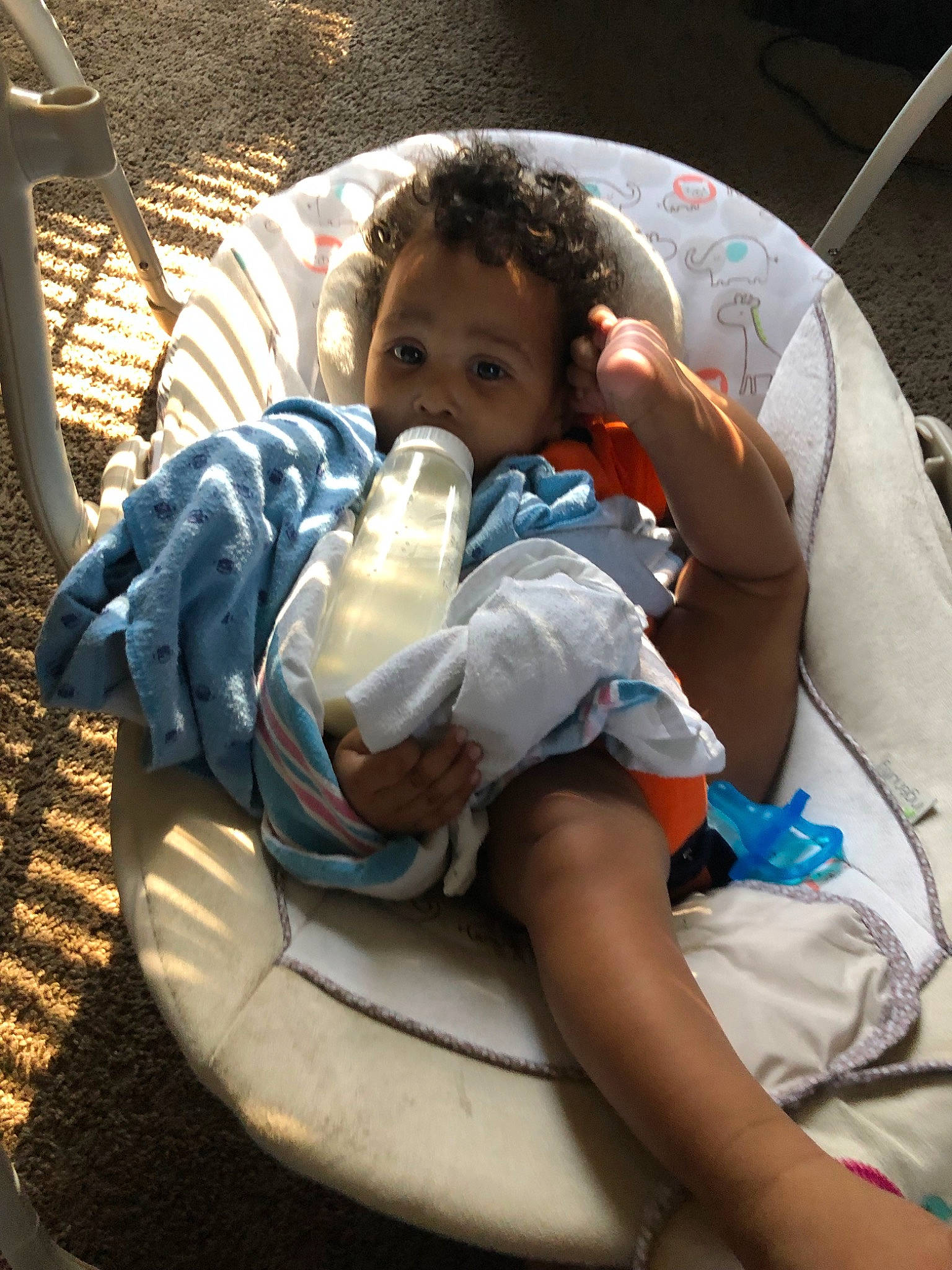 Sincere is registered to the contest to win money with this photo: baby, child, joy, person