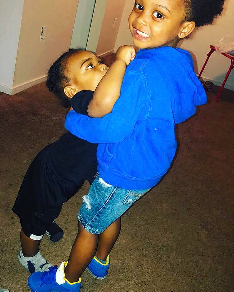 Tarrence joined the competition — help win amazing prizes! arm, baby, blue, cheek, child, eye, fun, happy, interaction, joint, joy, leg, person, shoe, shoulder, skin, smile, standing, toddler, trunk