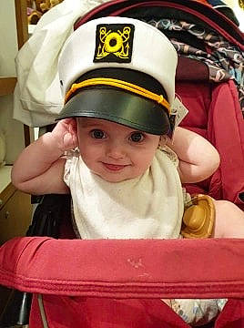 Isabella Rose joined the competition — help win amazing prizes! cap, child, fashion_accessory, hat, headgear, headwear, joy, person, sun_hat, toddler