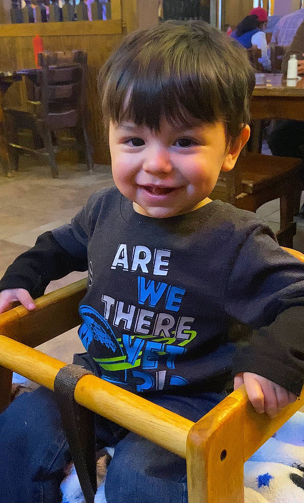 Jakob joined the competition — help win amazing prizes! chair, child, electric_blue, facial_expression, finger, fun, hairstyle, happy, joy, leisure, person, photograph, recreation, sitting, skin, smile, snapshot, standing, t_shirt, toddler