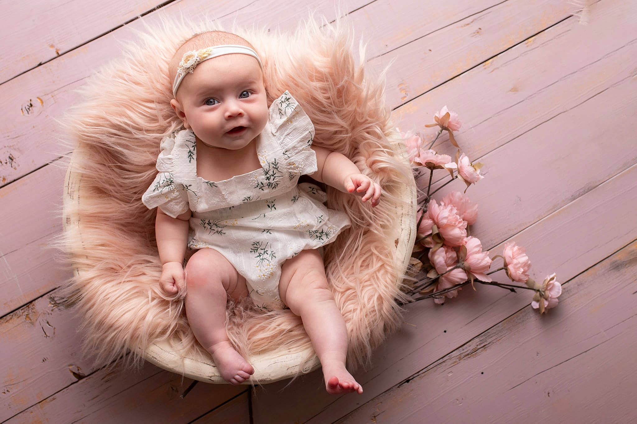 Mallory is registered to the contest to win money with this photo: barefoot, blond, doll, dress, fawn, flash_photography, flooring, foot, grass, happy, headpiece, headwear, human_body, human_leg, jewellery, necklace, peach, person, pink, skin