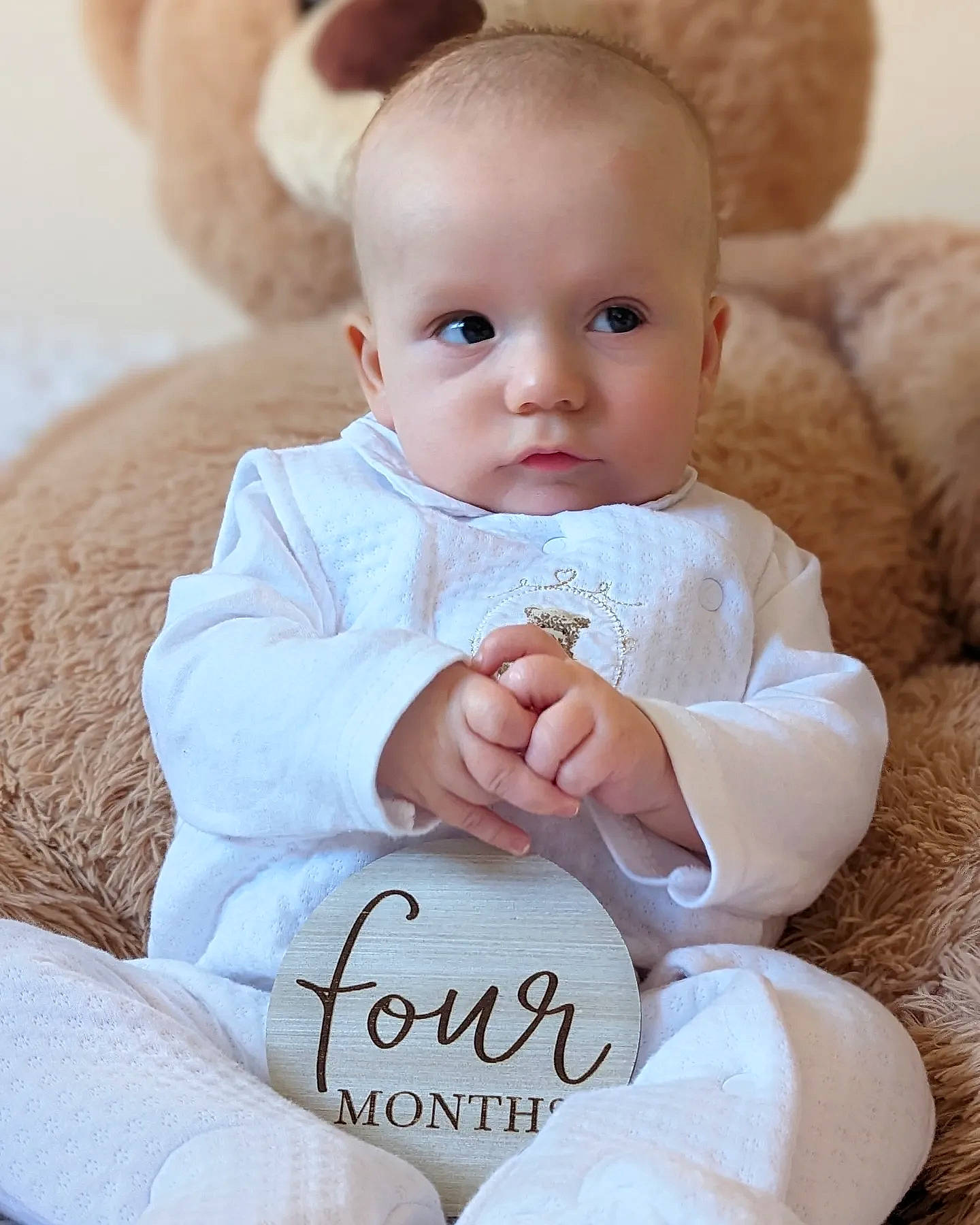 David joined the competition — help win amazing prizes! baby, baby_toddler_clothing, cheek, child, comfort, eye, face, finger, gesture, happy, head, iris, lip, nose, outerwear, person, skin, sleeve, textile, toddler