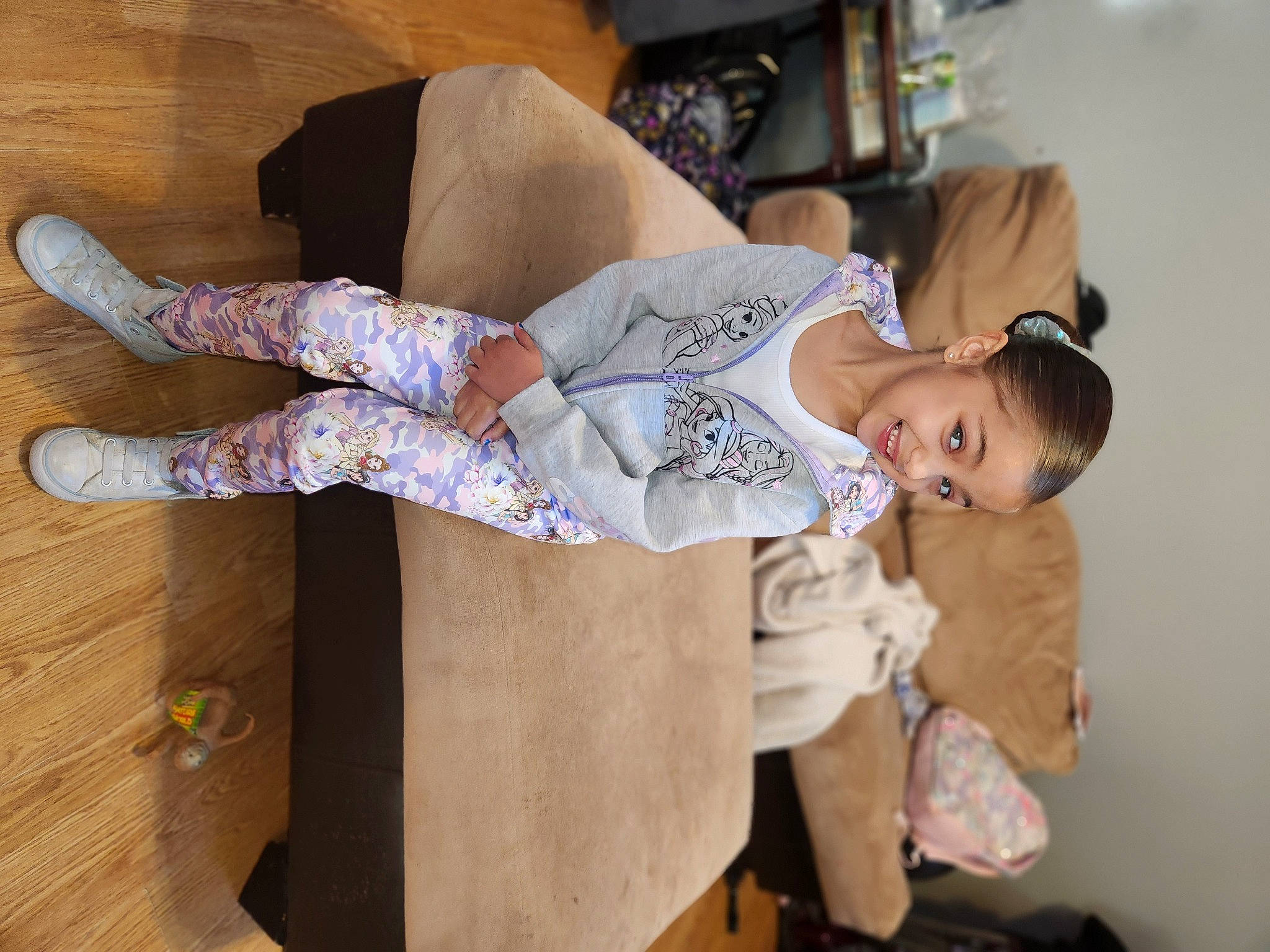 Nesaya is registered to the contest to win money with this photo: baby, baby_toddler_clothing, child, comfort, flooring, fun, happy, hardwood, human_leg, joy, pattern, person, room, sitting, sock, thigh, toddler, wood, wood_flooring
