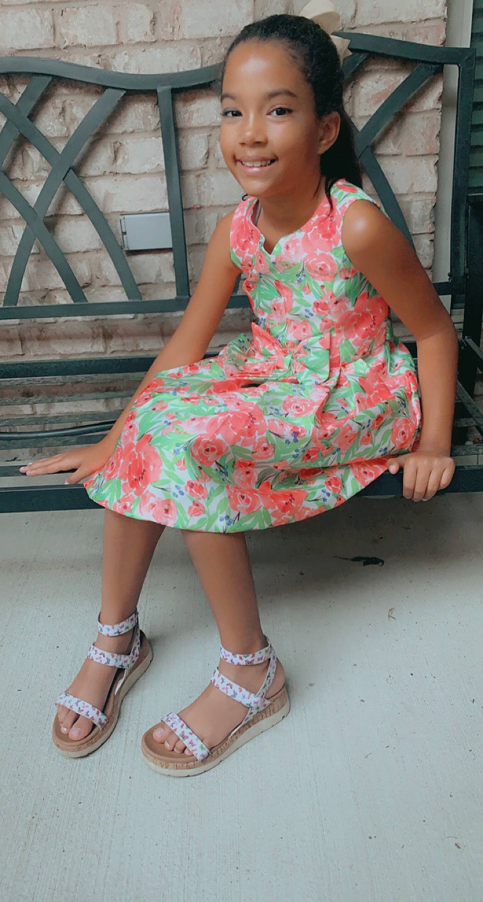 Sky-lynn joined the competition — help win amazing prizes! black, clothing, day_dress, dress, fashion, flash_photography, footwear, joint, joy, leg, neck, one_piece_garment, person, photograph, pink, shoe, skin, sleeve, smile, thigh