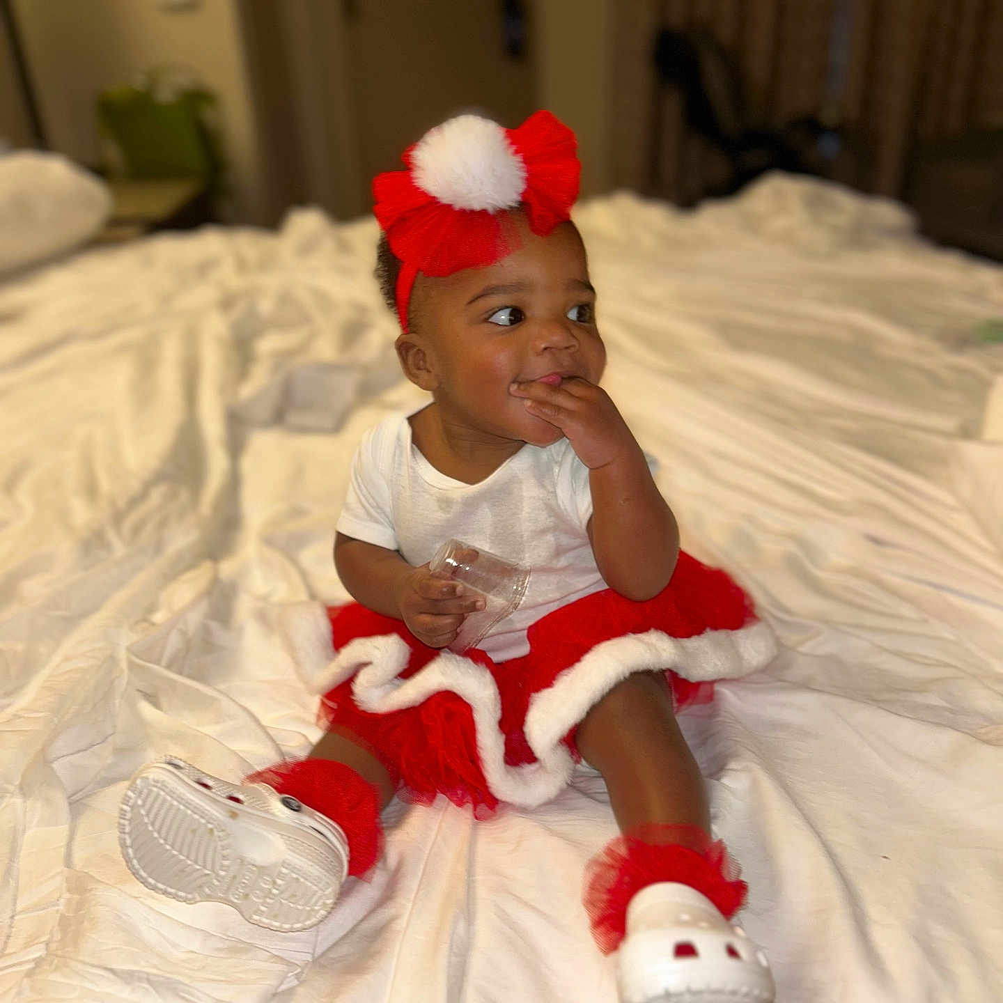 Aryya joined the competition — help win amazing prizes! baby, ball, bed, bedroom, bodypart, clothing, couch, face, finger, footwear, furniture, hand, head, indoors, person, photography, portrait, room, shoe, sitting
