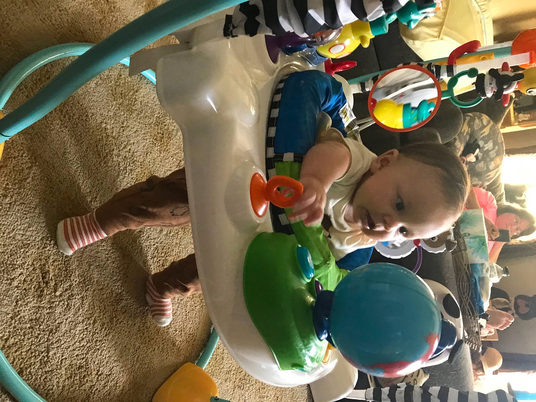 Declan joined the competition — help win amazing prizes! balloon, ceiling, child, circle, eyewear, fun, glass, hat, headgear, leisure, motor_vehicle, party_supply, person, personal_protective_equipment, plastic, play, sunglasses, toddler, toy, water