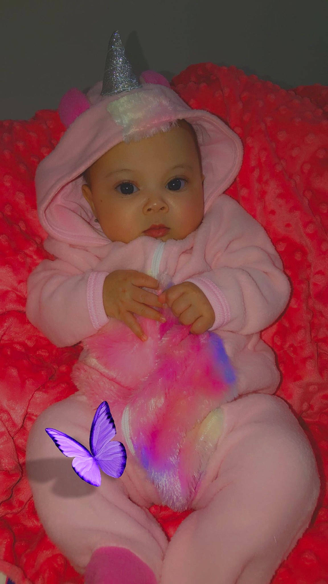 Kynsley Payton Thomas joined the competition — help win amazing prizes! baby, baby_products, baby_toddler_clothing, cheek, child, eye, finger, headwear, lip, magenta, mouth, person, pink, product, skin, toddler