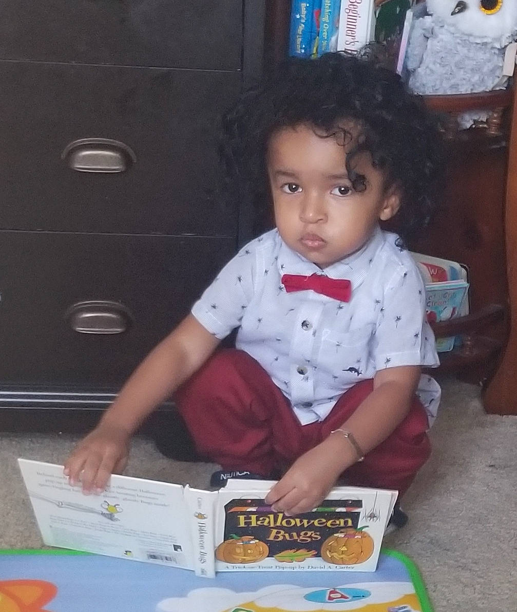 Tavares joined the competition — help win amazing prizes! baby, birthday, child, comfort_food, person, play, toddler