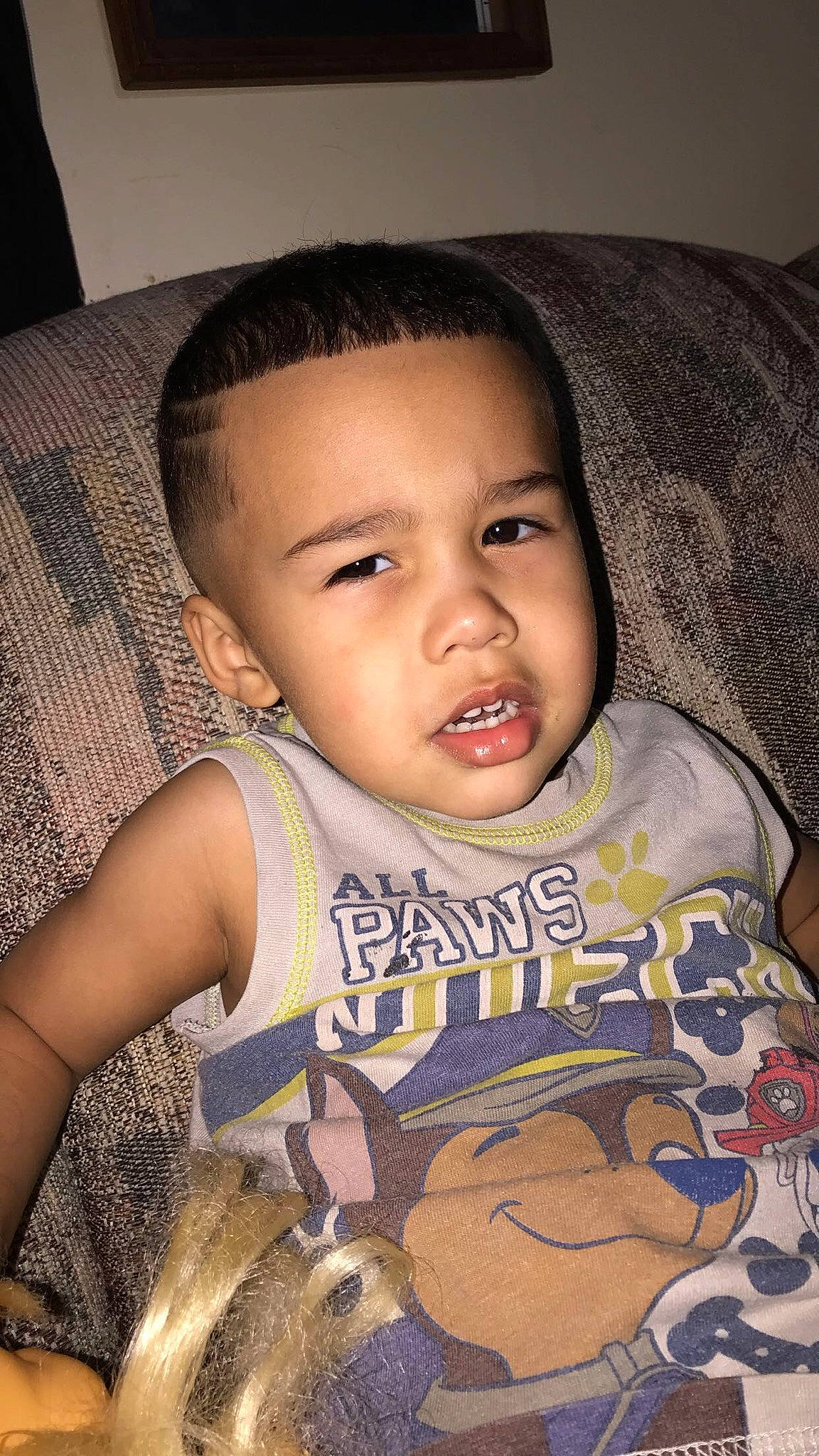 Braydon is registered to the contest to win money with this photo: arm, baby, cheek, child, chin, cool, eye, eyebrow, face, facial_expression, forehead, fun, happy, head, lip, mouth, nose, person, skin, smile