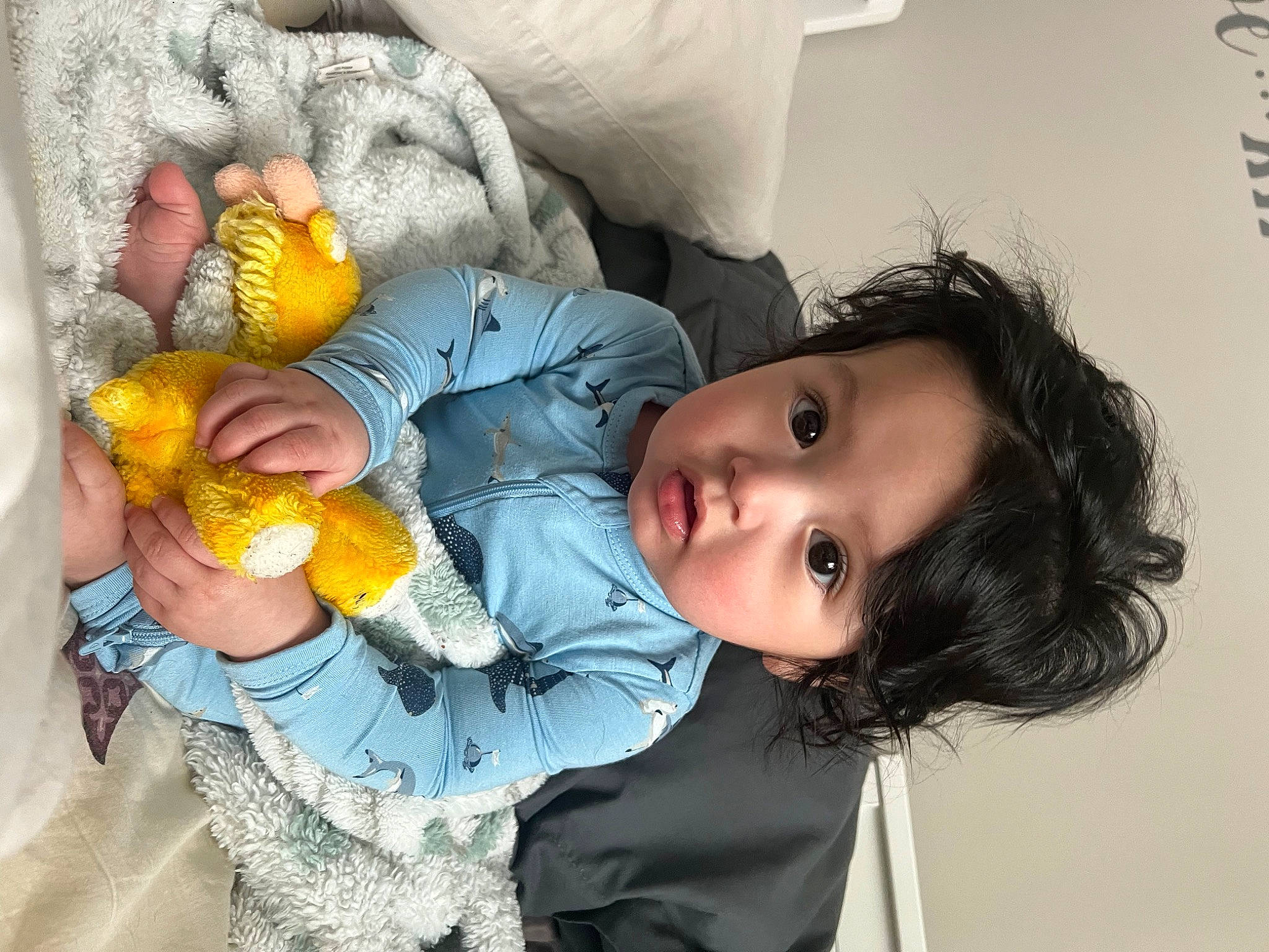 Jayce joined the competition — help win amazing prizes! arm, baby, child, comfort, eyelash, gesture, hand, happy, human_body, iris, mouth, nail, nose, person, skin, textile, thumb, toddler