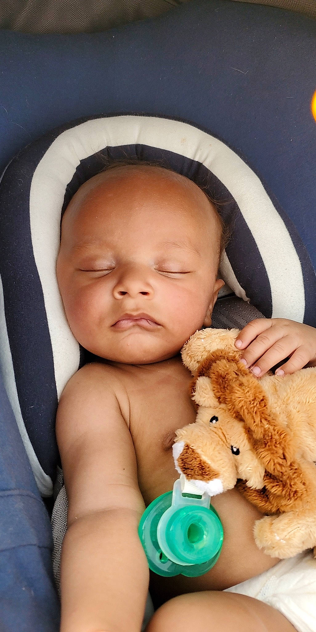 Dakari joined the competition — help win amazing prizes! arm, baby, baby_sleeping, beauty, cheek, child, comfort, finger, happy, linens, nail, nose, person, pink, product, skin, teddy_bear, textile, thumb, toddler