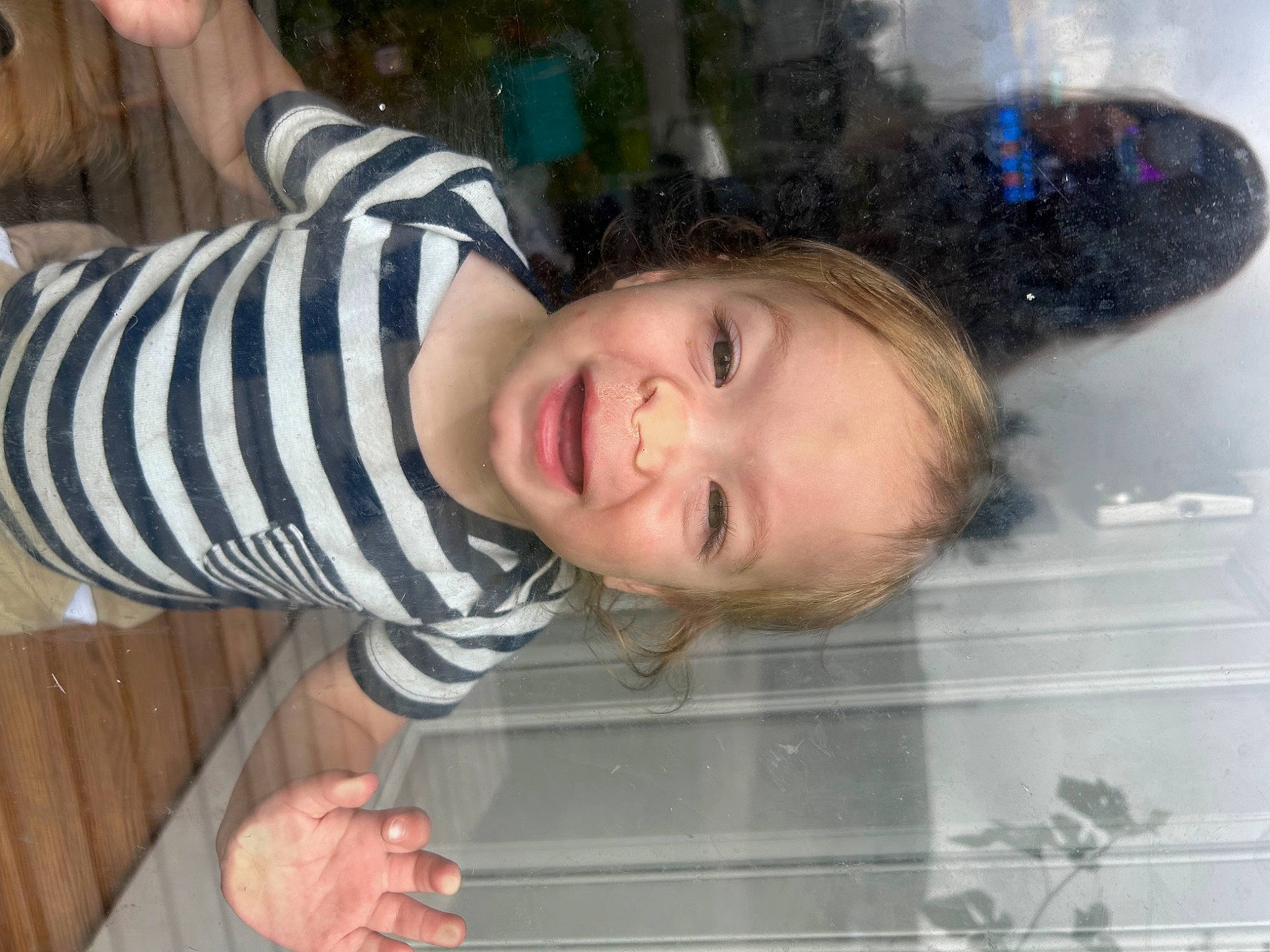 Sebastian joined the competition — help win amazing prizes! baby_toddler_clothing, cheek, child, elbow, eye, fun, hair, happy, head, mouth, nose, organ, person, skin, sleeve, smile, throat, thumb, toddler, water