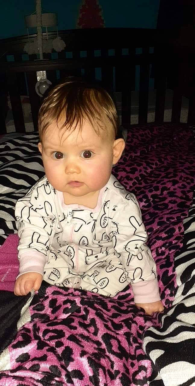 Helen joined the competition — help win amazing prizes! baby, cheek, child, ear, eye, face, forehead, head, iris, person, sitting, skin, toddler