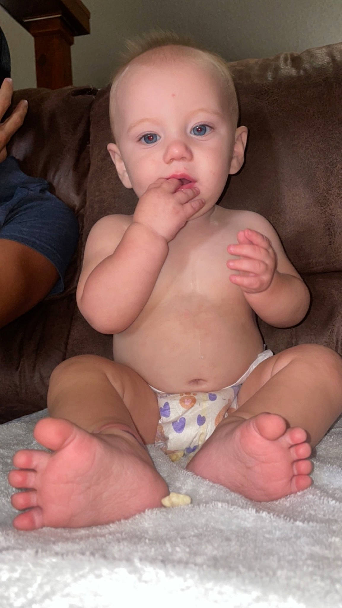 Caysen joined the competition — help win amazing prizes! abdomen, arm, baby, baby_toddler_clothing, cheek, chest, comfort, finger, hand, head, joint, leg, mouth, muscle, person, skin, stomach, thigh, thumb, toddler