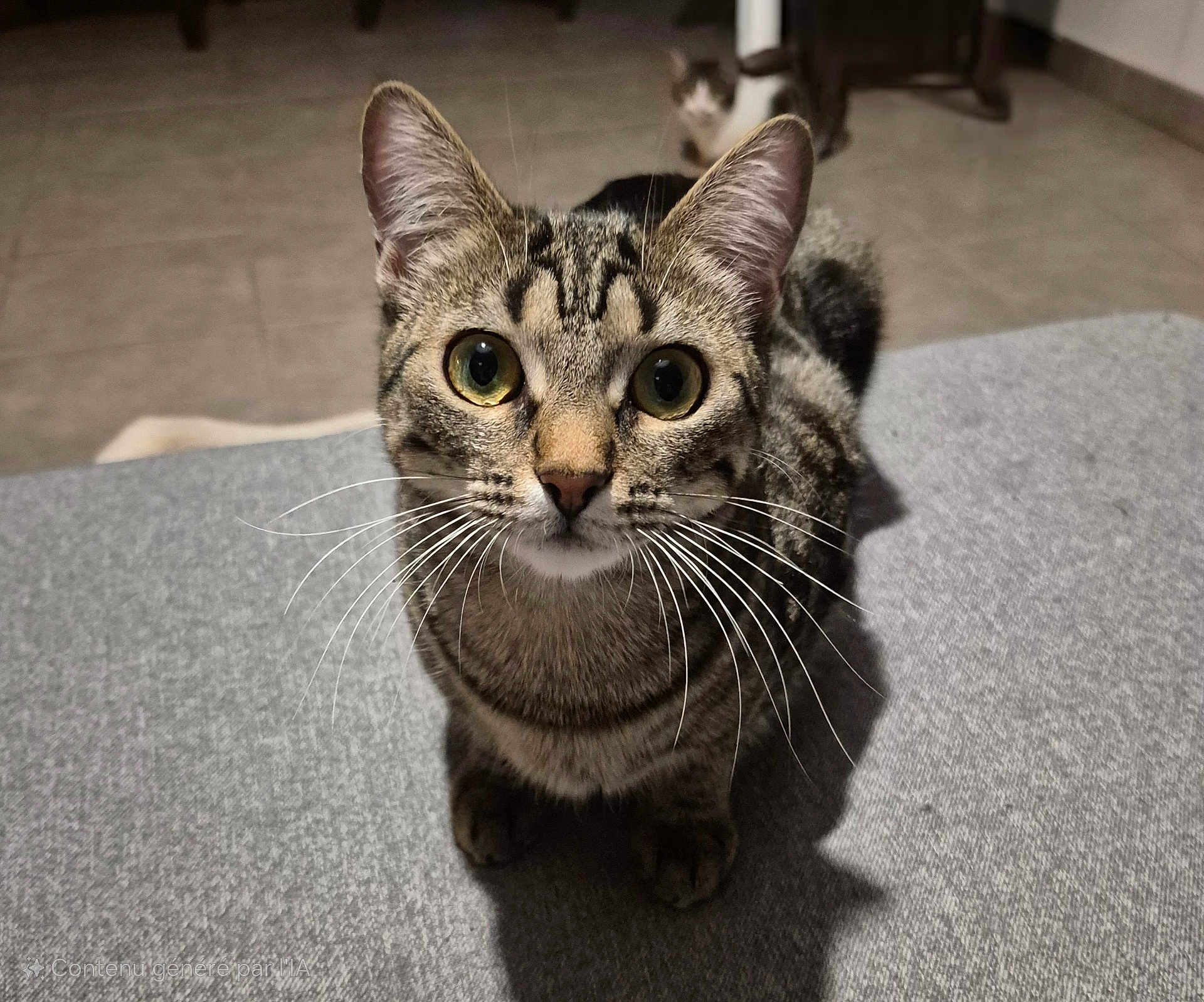 Vanille a rejoint le concours — aidez-le/la à gagner de superbes lots ! abyssinian, animal, cat, couch, egyptiancat, furniture, hardwood, indoors, kitten, manx, pet, wood