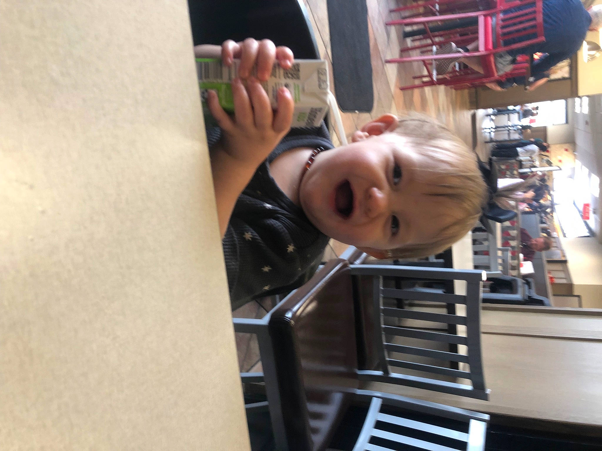 Sayla joined the competition — help win amazing prizes! automotive_design, automotive_exterior, baby, child, eye, eyewear, fun, human_leg, machine, major_appliance, motor_vehicle, person, room, shelf, smile, t_shirt, toddler, transport, vehicle, vehicle_door